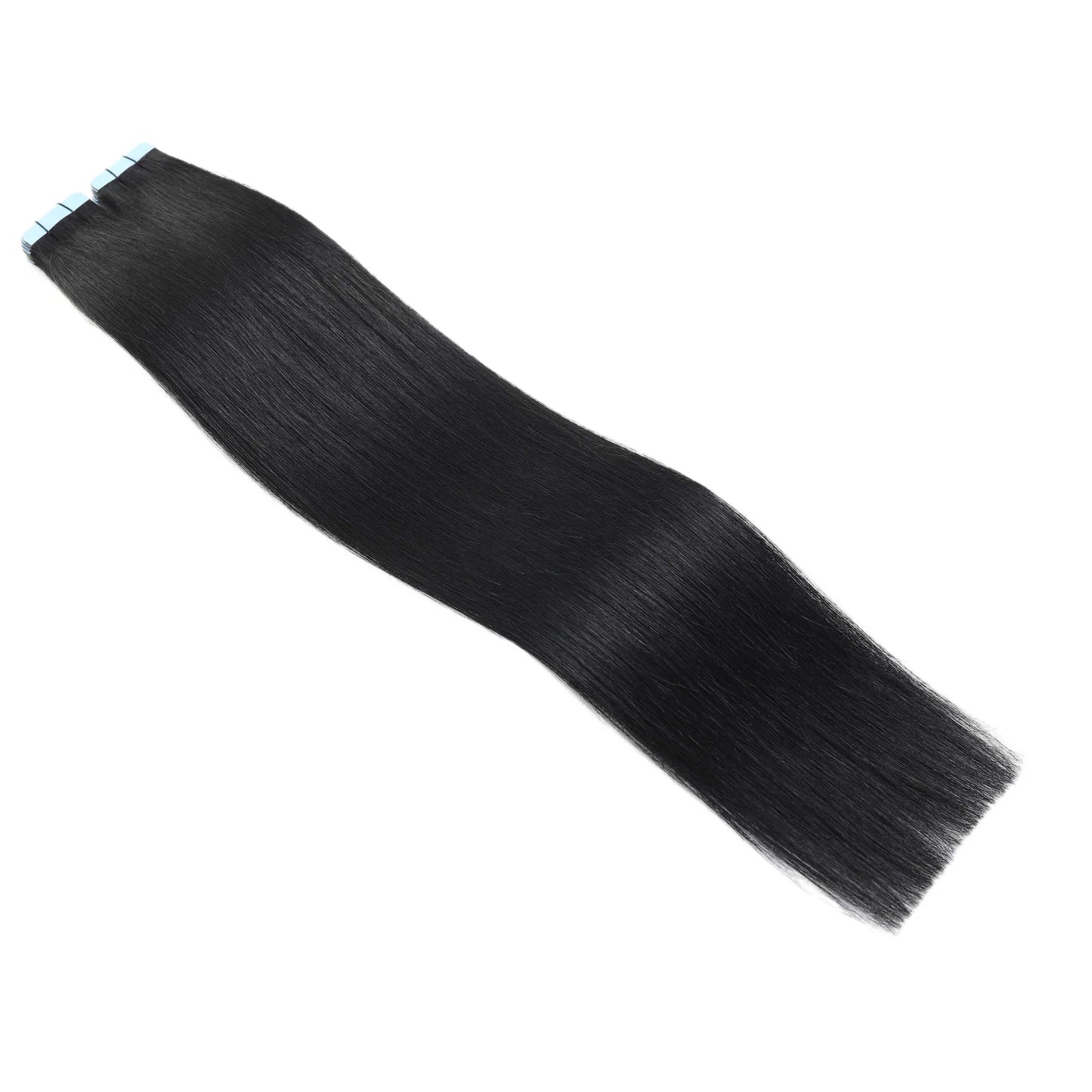 Tape In Hairextensions - kleur 1 Jet Black - 50 Gram - 20 stuks