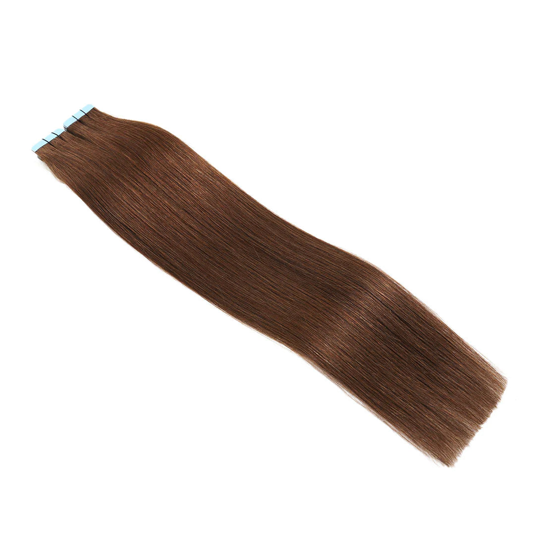 Tape In Hairextensions - kleur 4 Kastanje Bruin - 50 Gram - 20 stuks