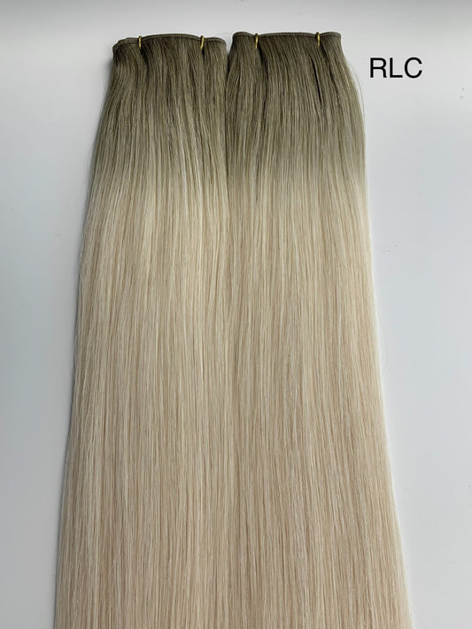 Genius Weft Extensions -  #RLC Koperblond - 50 Gram