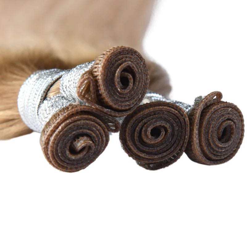 Genius Weft Extensions - #613 Platina Blond - 50 Gram