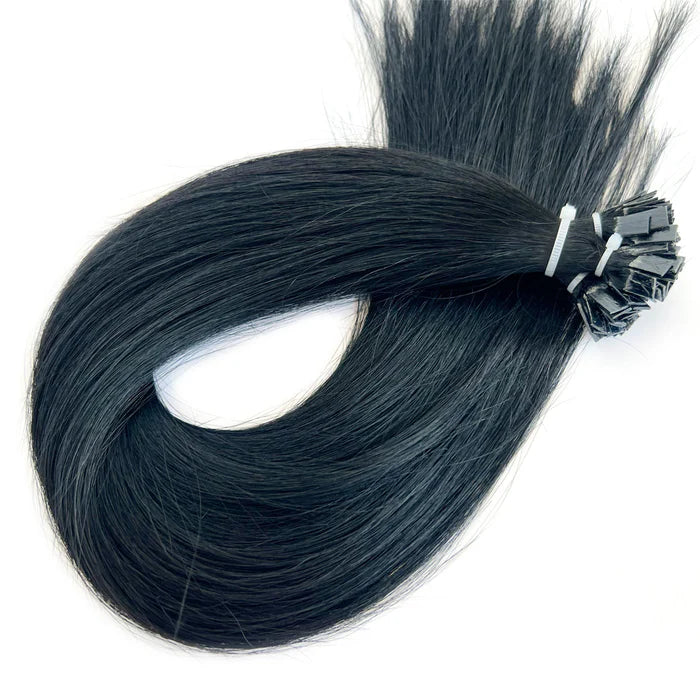 Flat Tip Extensions - Kleur 1 Zwart - 50 Gram