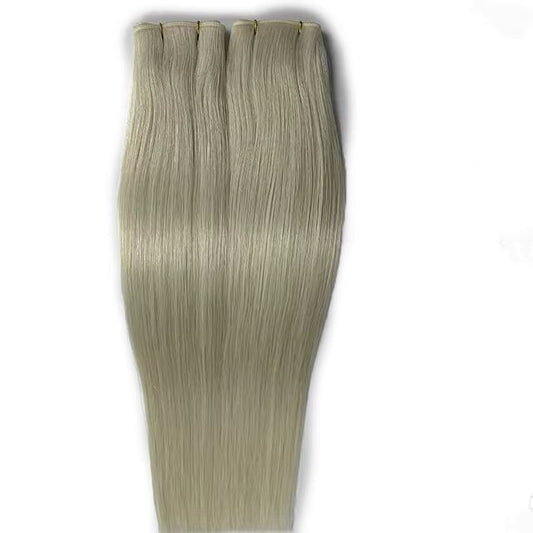 Genius Weft Extensions - #1001A Platina As Blond - 50 Gram
