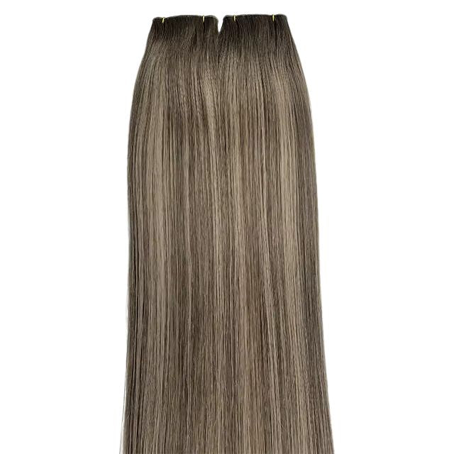 Genius Weft Extensions - #TAC Ash Caramel - 50 gram