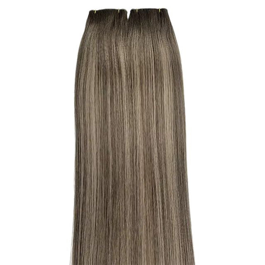 Genius Weft Extensions - #TAC Ash Caramel - 50 gram