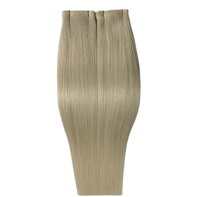Genius Weft Extensions - #1001 Parelmoer Blond - 50 Gram