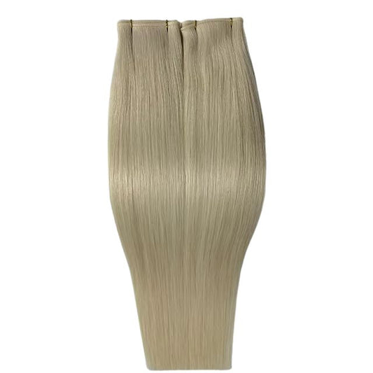 Genius Weft Extensions - #1001 Parelmoer Blond - 50 Gram