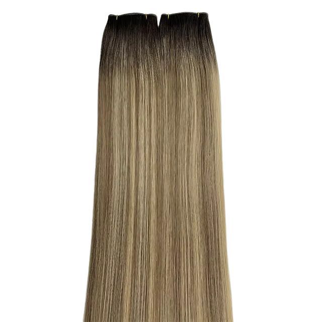 Genius Weft Extensions - #TFF Caramel Highlights - 50 Gram