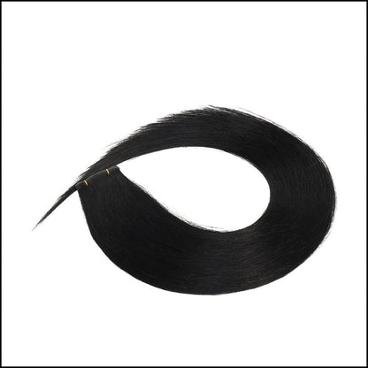Genius Weft Extensions - Kleur 1 Jet Black - 50 Gram